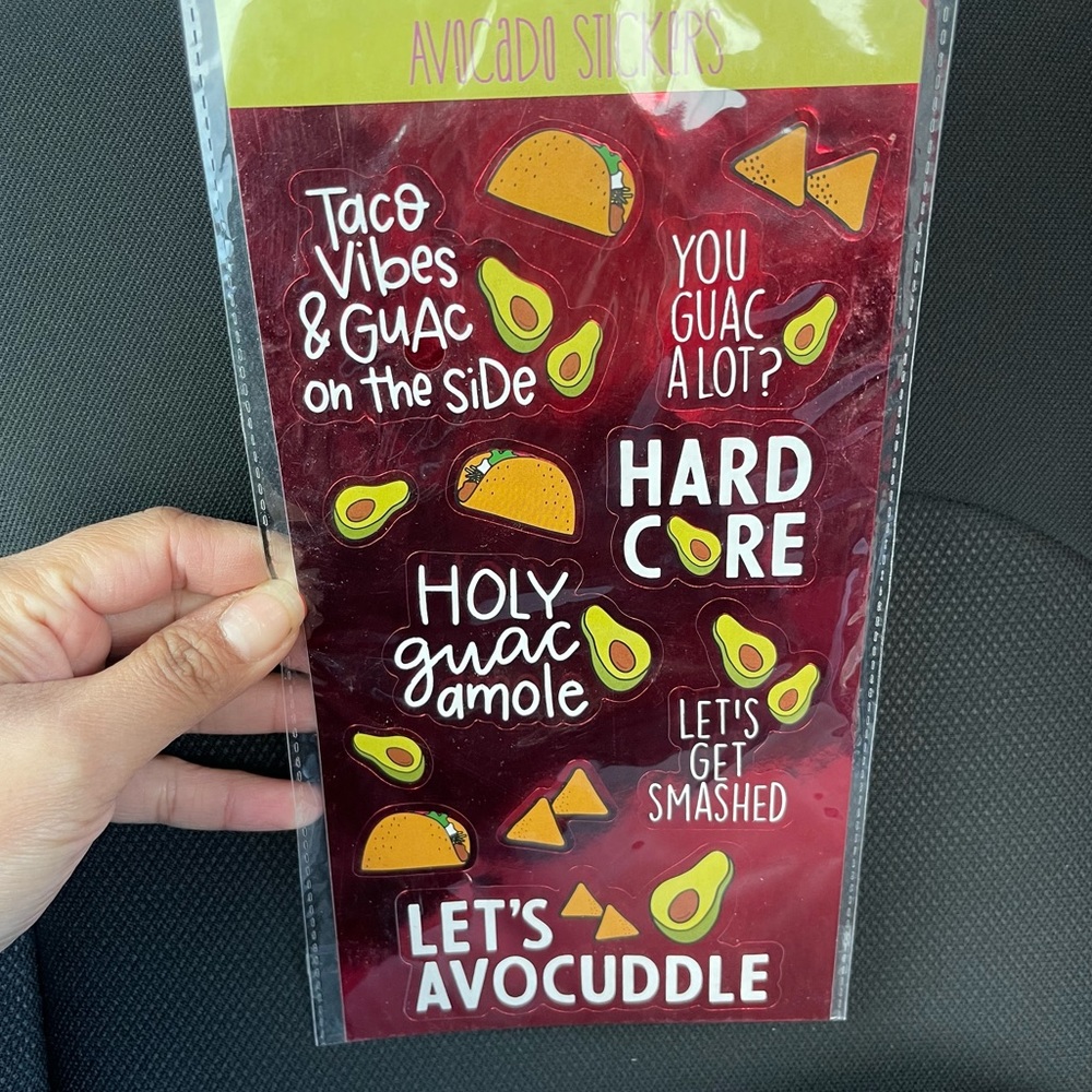 Design Group Avocado Guac Guacamole 52 Stickers 2019 HTF